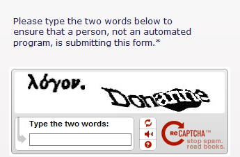 text captcha